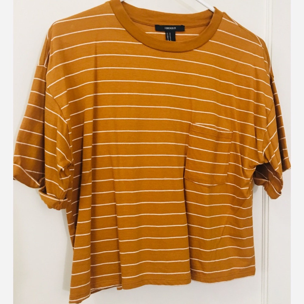 Mustard Crop Top